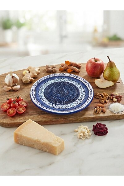 sharp&art Handmade Ceramic Natural Grater, Detailed Hand Crafting, 2 Differen...