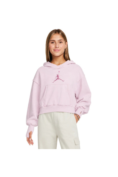 Nike JORDAN JDG JORDAN REBEL ROSE PO KIZ ÇOCUK SWEATSHİRT 45G215-A9Y