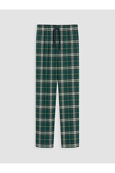 LC Waikiki I Standart Fit Checkered Embroidered Men's Pajama Bottoms from Fre...