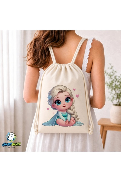 Ghostbastır Design Elsa lanena torba sa vezicom C091