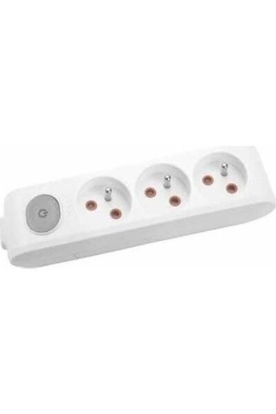 Generic Brand Multi-Let Triple Socket with Switch and Grounding