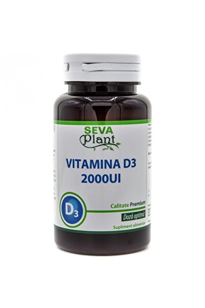 Seva Plant Vitamina D3 2000ui 60cp