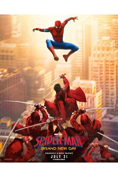 512 STORE Spider Man Brand New Day 2026 Film Afiş Poster Modern Tasarım Duvar...