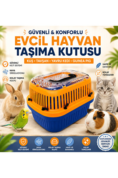 MEDUSA Kuş, hamster, ginepig tavşan ve yavru kedi/köpek taşıma kutusu