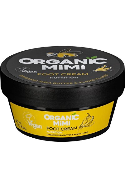 ORGANİC MİMİ Shea & Ylang Ylang Nutrition Foot Cream 50ml