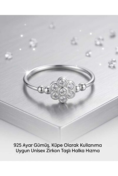 Lunexa 925 Ayar Gümüş Zirkon Taşlı Unisex Hızma Küpe Çivi Halka Minimal Şık M...