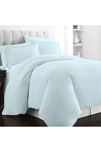 GENERAL 100% Cotton Duvet Cover Set Queen Size 2.3m X 2.2m, Black 400 Thread ...