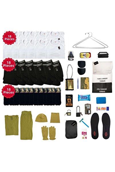 KORDAK 18-Piece Sailor Winter Economic Set for Military Service Supplies