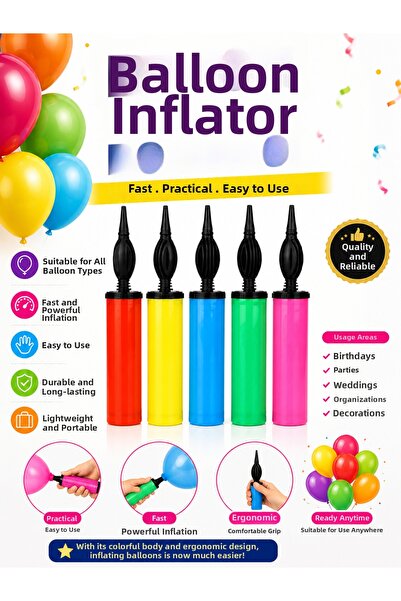 Gülfa Giftbox Birthday special day celebration colorful practical balloon inf...