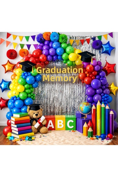 PROMISEBACKDROP2 تذكار التخرج، لافتة قماشية مخيطة مقاس 250x200 سم للمناسبات ا...