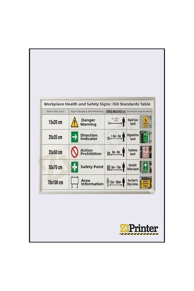 ZiPrinter الجودة أولاً. الجودة هي الاحترام الذي يحمله الإنسان لنفسه، ملصق لافتة تحذيرية مقاس 15×21 سم