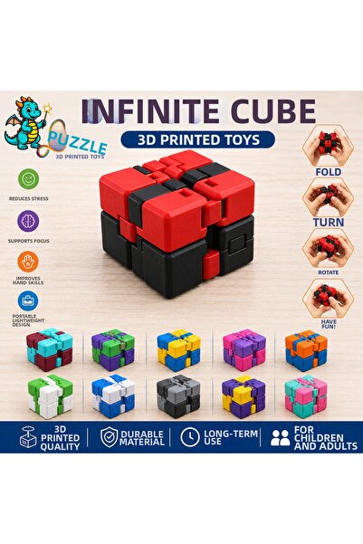 ümit toys Infinite Cube Infinity Viral - Stress Relief Toy - 1 Piece