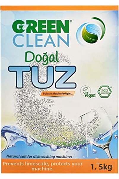 Yıldızan Terra Organik U Clean Herbal Dishwasher Salt 1.5kg. Terra Organic 10...