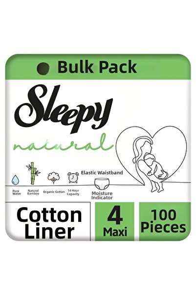 Sleepy Natural Panty Diapers Ultra Pack 4 Size 7-14 kg 100 Pieces