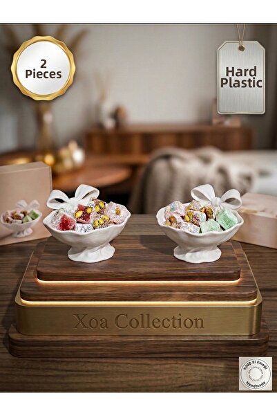 XOA Collection بوندي |   وعاء حلويات اللوكومول بتفاصيل فيونكة جمالية - وعاء ت...