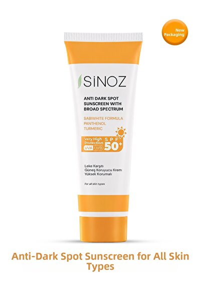 SİNOZ Cremă de protecție solară facială SPF50+ anti-imperfecțiuni, cu protecț...