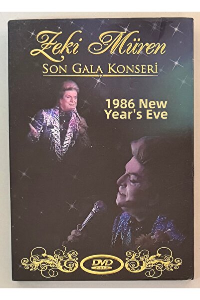 Sony Music Zeki Müren Last Gala Concert 1986 New Year's Eve Dvd