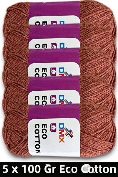 Diva İplik Bumbac Natural Dmx - Fir de bumbac - 5 x 100 grame (Pachet de 5) 1964