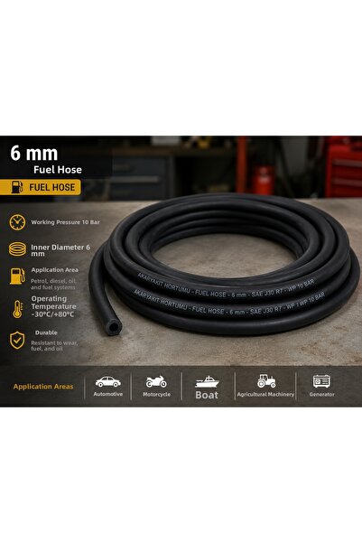 SELL 6 mm Fuel Hose Gasoline Diesel Fuel and Oil Transfer Hose 1Mt