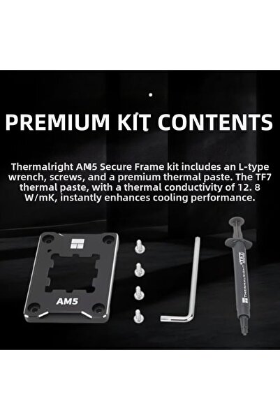 Yıldızan Nzr Beautestore Thermalright Amd Am5 Socket Retrofit Mounting Kit Tf...