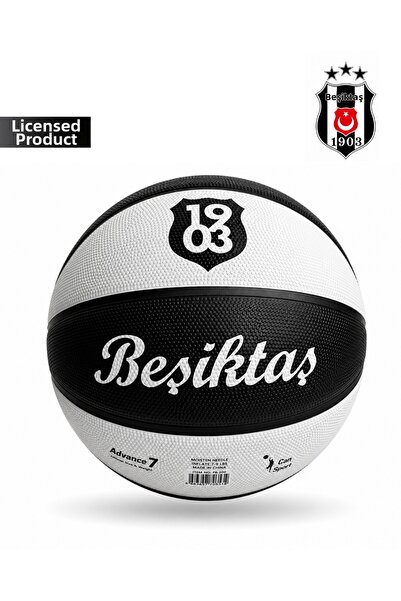 Beşiktaş 2026 SEZONUL NOU MINGE DE BASCET CU LOGO LICENȚIAT ȘI MODEL NR:7