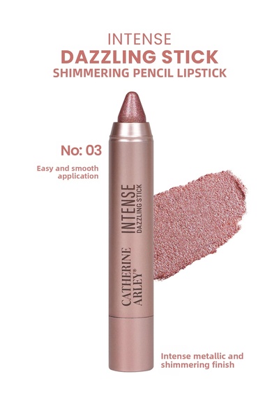 Catherine Arley Intense Dazzling Stick Lipstick No 03 Rose Eclipse