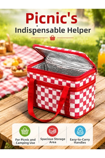 Marsilyan 25 Liter Large Volume Thermos Bag Durable Zippered Heat Preservatio...