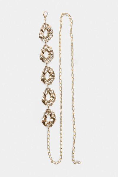 TRENDYOL SHOES Goldkette Damengürtel TAKSS26KE00068