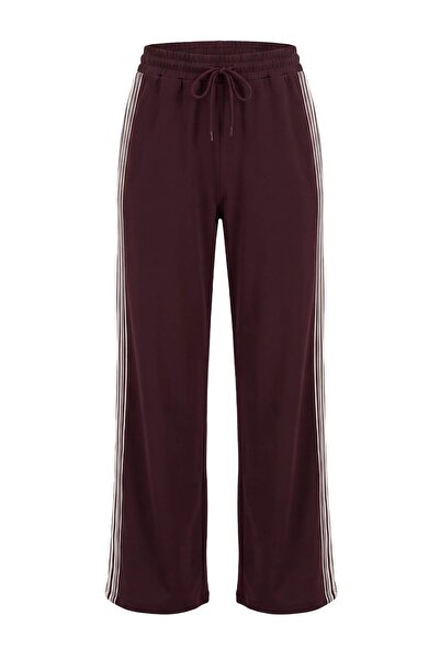 Trendyol Collection بنطال رياضي مخطط باللون البرتقالي للغوص/رياضة السكوبا THM...