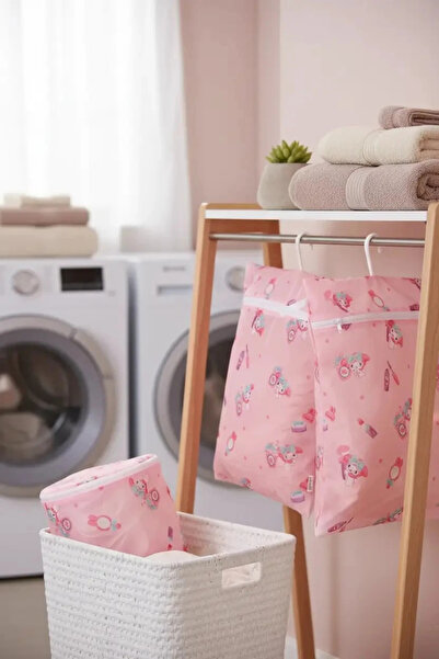 Miniso Sanrio Lisanslı My Melody Çamaşır Torbası – 3’lü Set Hassas Koruma Sağ...