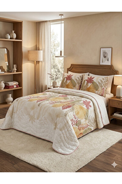 VİLERA HOME ÇİFT KİŞİLİK BATTAL BOY YASTIK KILIFLI 230*250 YATAK ÖRTÜSÜ TAKIMI