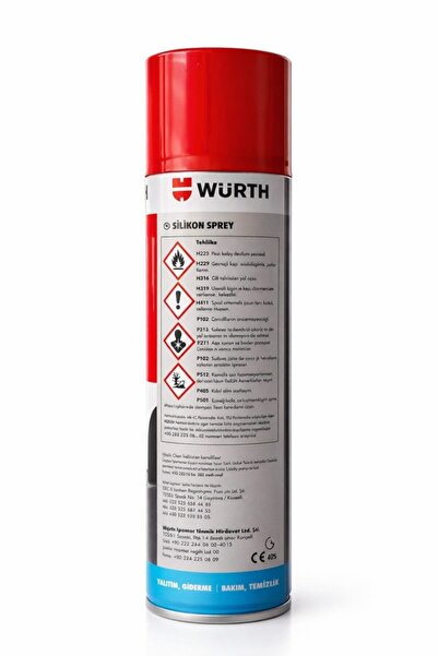 Würth Silikon Sprey 300 ml - Trim Sesleri Keser