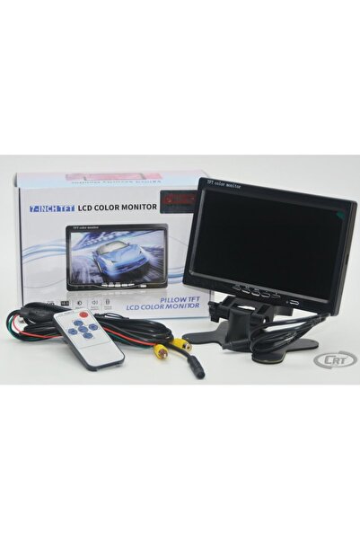 Carub Araç İçi 7" TFT LCD Ekran Uzaktan Kumandalı