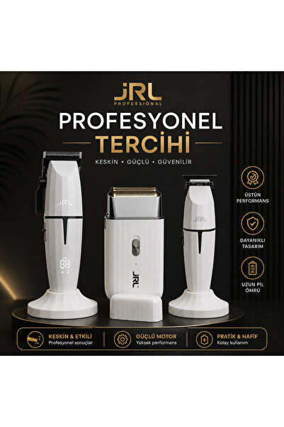 jrl ONYX Combo Set Saç Sakal Kesme Tıraş Makinesi