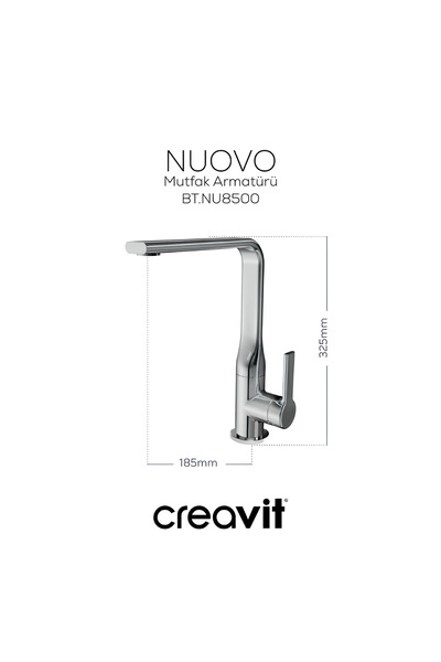 Creavit Nuovo Mutfak Armatürü NU8500
