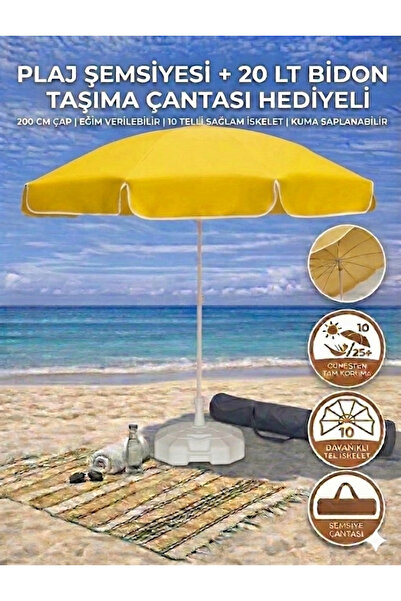 form outdoor Plaj Şemsiyesi 20lt. Bidonlu Taşıma Çantası Hediyeli