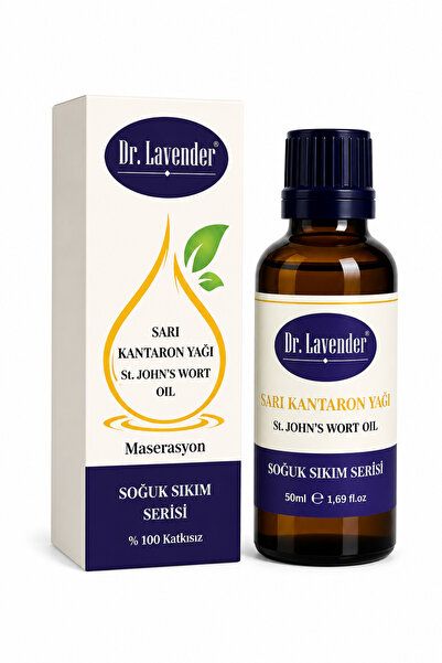 Dr.Lavender زيت نبتة سانت جون الأصفر النقي والطبيعي 100%، 50 مل