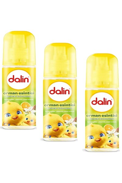 Dalin Orman Esintisi Bebek Kolonyası 100 ml 3 Adet