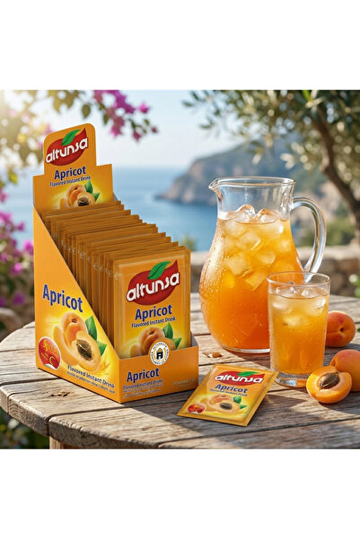 Altunsa Kayısı Aromalı Soğuk Toz Içecek 9 gr X 24 Adet