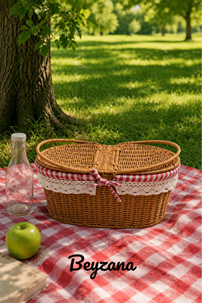 BEYZANA Oval Piknik Sepeti