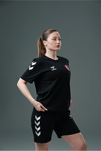 hummel Milli Takım Antrenman Tişört Siyah - Armin