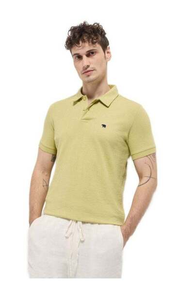 The Bear House Men's Polo T-shirt Regular Fit, Soft & Breathable, Perfect For...