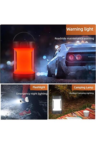 Arabest USB Rechargeable Camping Lantern, Battery Powered with Power Bank & S...