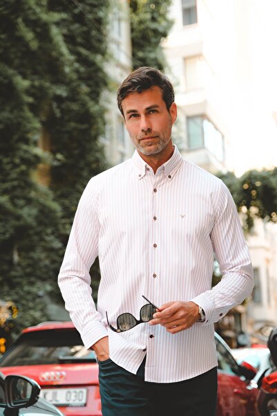 Fitmens Slim Fit Long Sleeve Muslin Cotton Comfortable Breathable Fabric Coll...
