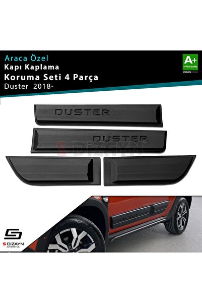 S Dizayn S-Dizayn Dacia Duster 2 Kapı Koruma Seti 4 Prç 2018-2023 A+ Kalite S...