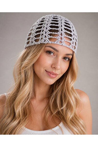 one depot only for quality life Women's Knitted Sequin Beanie Bandana Bohemia...