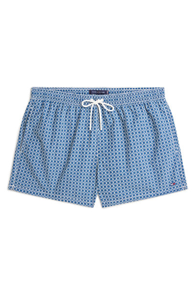 Tommy Hilfiger Mavi Erkek Şort Mayo UM0UM037420G0
