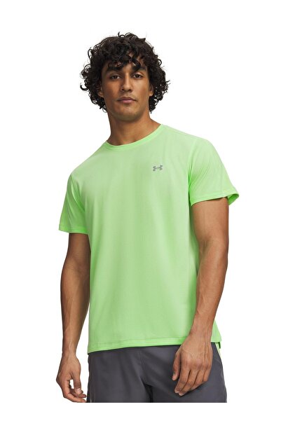 Under Armour 6009518-712 UA Velociti REFLCT SS Yeşil Bisiklet Normal Düz Erke...