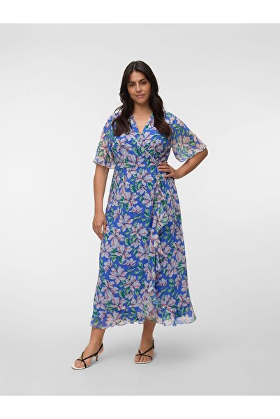 Veromoda Curve Kleid VMCZILLE Langes Kleid