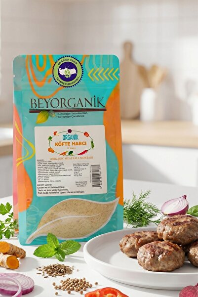BEYORGANİK Organik Köfte Harcı (Sebzeli) 200gr (PESTİSİT VE AFLATOKSİN ANALİZLİ)